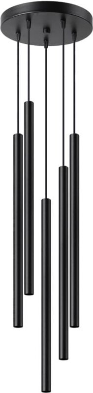 Hängelampe Moos 5 G9 Schwarz Lumilo 11.323.76