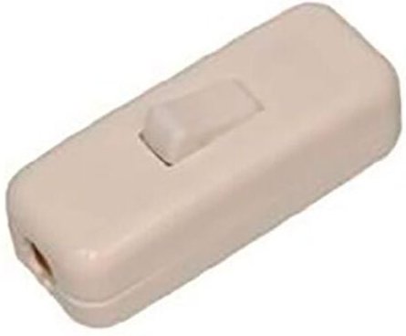 BF - Einpoliger 2-poliger weißer (eingeschweißter) Schalter