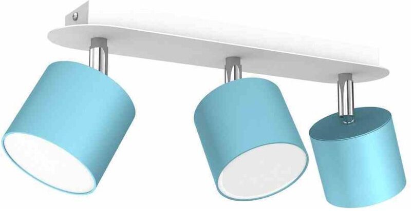 Deckenleuchte DIXIE BLAU/WEISS 3xGX53