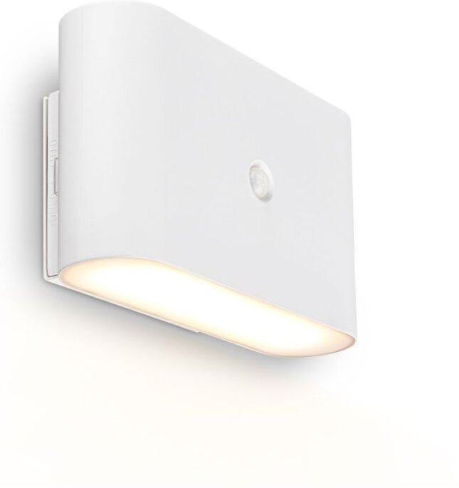 LED Wandleuchte Wandlampe ohne Stromanschluss Bewegungsmelder Akku ohne Bohren