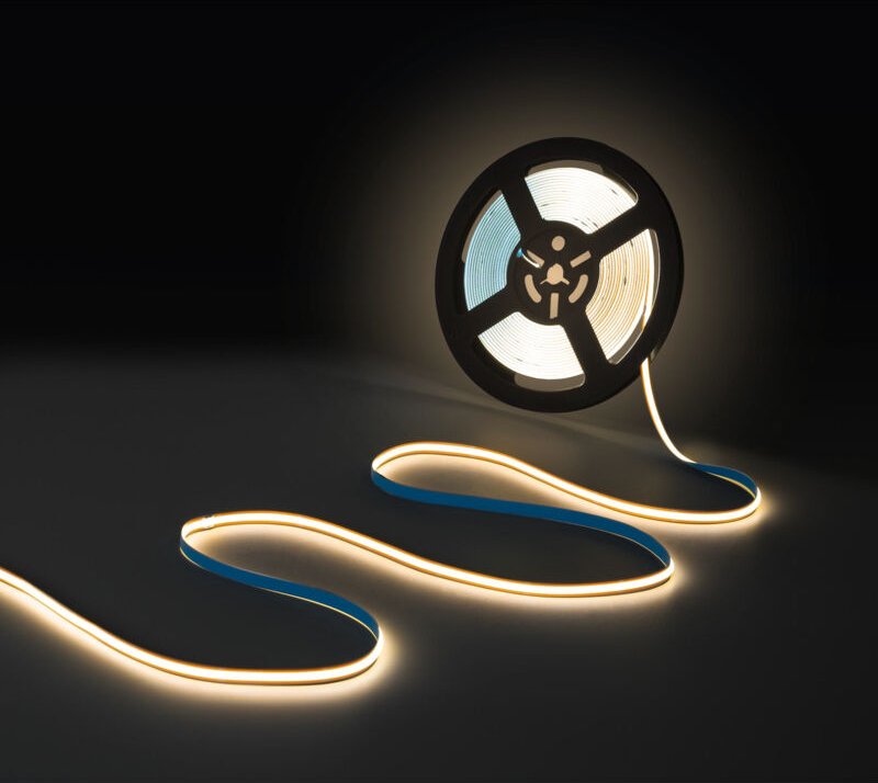 Barcelona Led - Einfarbiger cob LED-Streifen - 24V dc - free cut - 11W/m - 8mm -