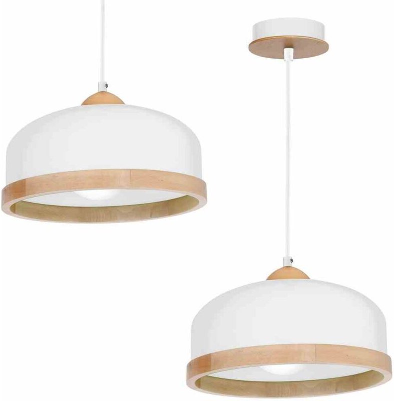 Hängelampe STUDIO WHITE 1xE27