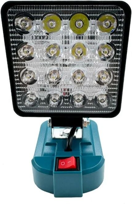 LED-Arbeitsleuchte, Taschenlampe für 18-V-Li-Ionen-Akku, Flutlicht