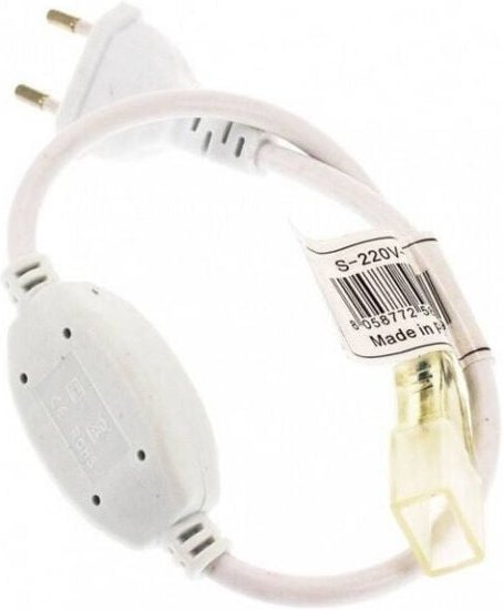 Thumbnail - Trade Shop Traesio - Trade Shop - 10MM led-streifen-stecker 220V led-streifen-zündsteckdose S-220V-10 -
