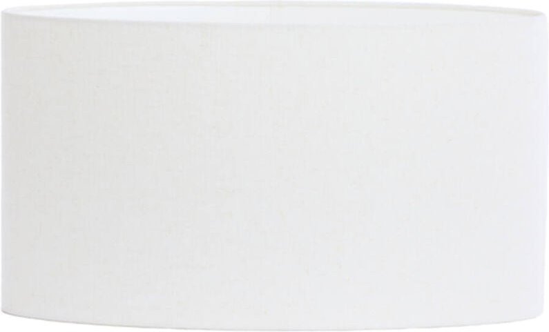 Lampenschirm - Livigno - weiß - textil - E27 - - Light&living