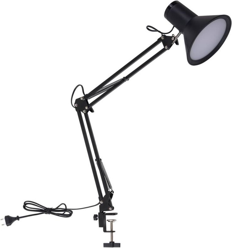 Thumbnail - Klemmleuchte "Undra" aus Metall dimmbar für Arbeitszimmer & Büro von Lindby