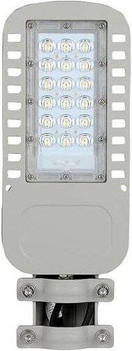 V-TAC PRO VT-34ST 30W LED Street light chip samsung smd kaltweiß 6400K graues aluminium IP65 - sku 957