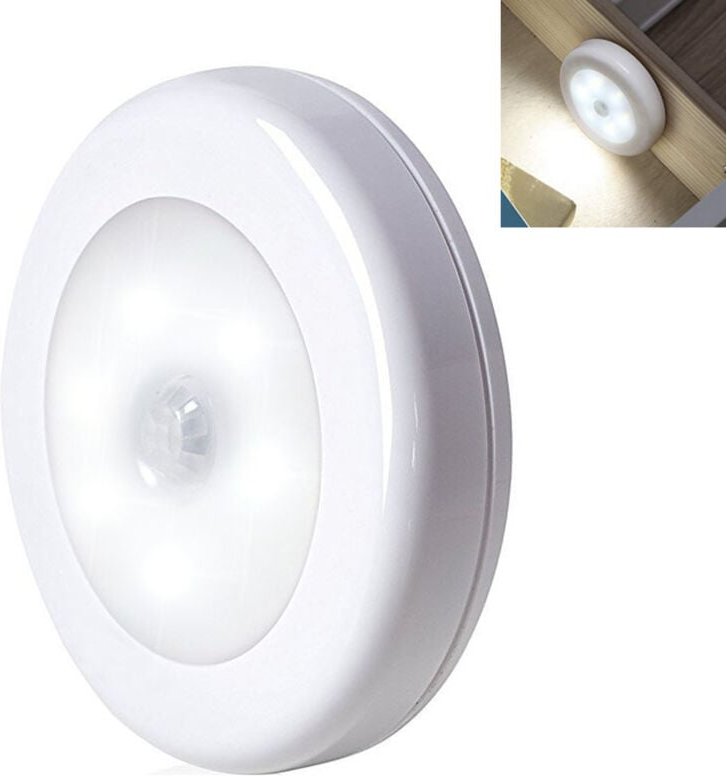 Thumbnail - Bewegungsmelderleuchte, LED-Bewegungsmelderleuchte, Schrankleuchte, batteriebetrieben (Batterie nicht enthalten), LED-Le...