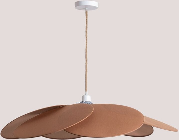 Sklum - Deckenleuchte Okai Style Terracotta-Mousse Ø87 cm