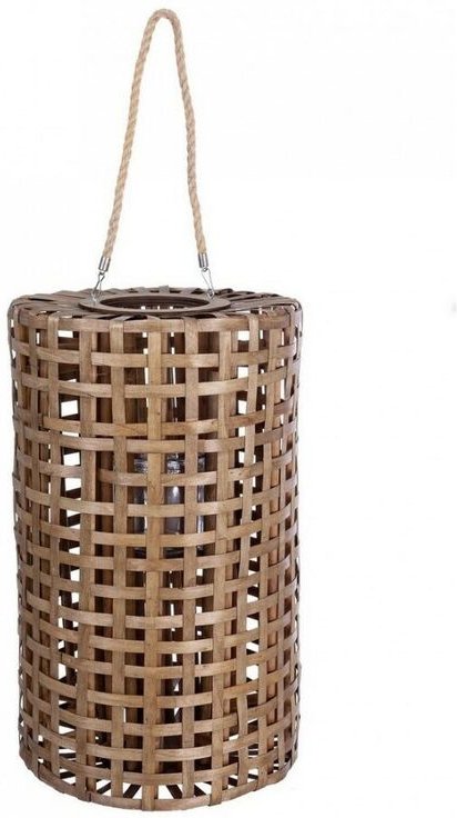 Thailändische braune Holzlaterne