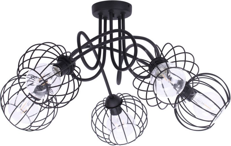 Loft Deckenhängelampe Metall E27 Led