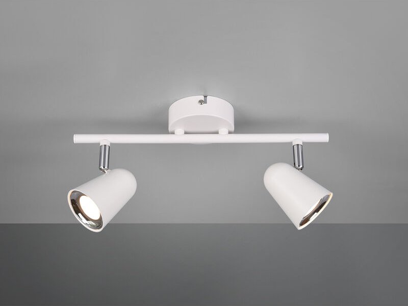 Leuchten 2er led Balken Toulouse weiß Leuchten - Reality