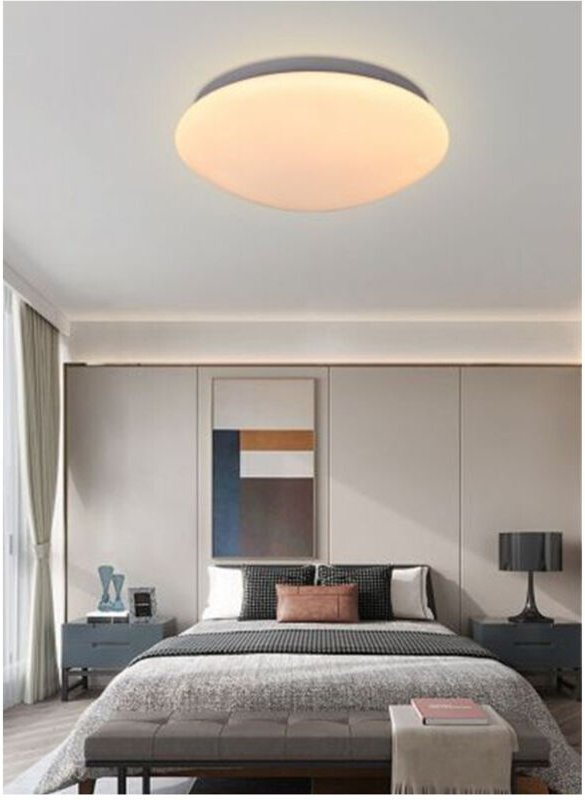 Trade Shop Traesio - Trade Shop - deckenleuchte led deckenleuchte 24 watt dome verschiedene lichttöne C0 -