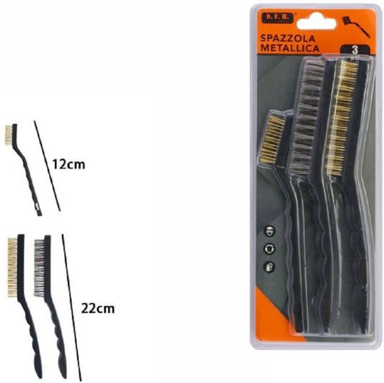 Trade Shop Traesio - Trade Shop - set 3 pz space metalien für ferro 2 lunghe 22CM 1 corta 12CM 07056 -