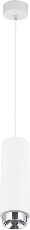 Thumbnail - Design Hänge Leuchte Gips weiß Wohn Zimmer Beleuchtung Decken Strahler Pendel Lampe Chrom Ring Globo 55010H