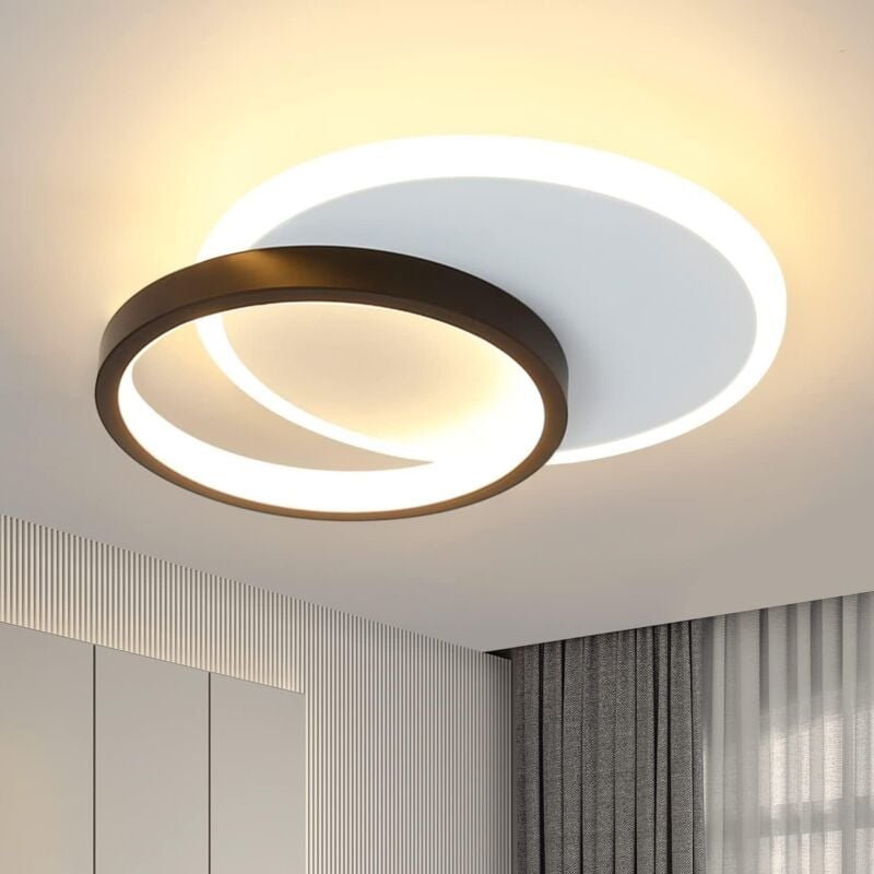 Deckenlampe led Gbly Deckenleuchte Wohnzimmer - 12W Küchenlampe 3000K Warmweiß Schlafzimmerlampe Modern Design Flurlampe...