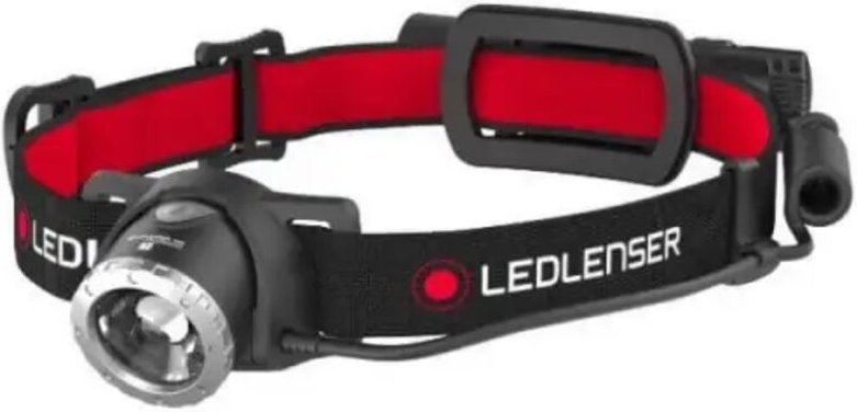 Led Lenser - ledlenser Stirnlampe H8R (500853) aufladbar 600 Lumen in der Box