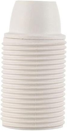 E14 Lampenfassung Gewinde BI Kunststoff weiße Farbe Fanton 62812