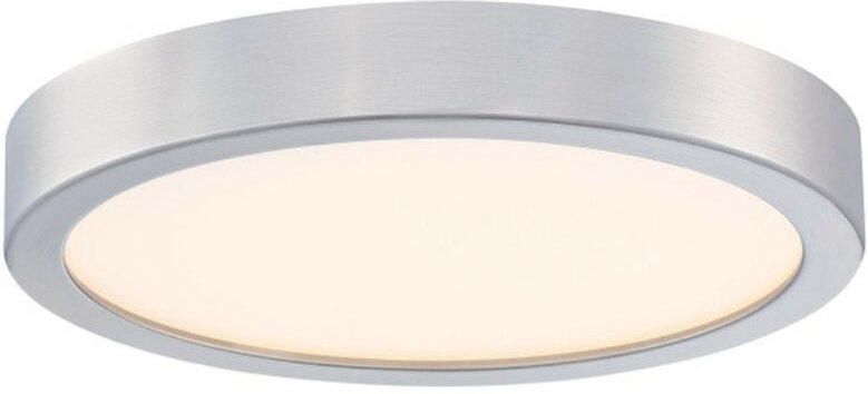 Led Deckenleuchte Flat Nickel / Acryl 21 cm