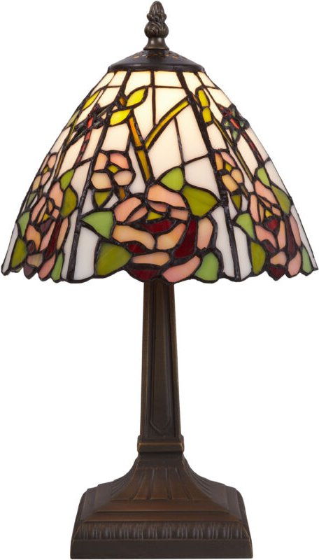 Weiße Tischleuchte, Durchmesser 20 cm, Compact-Serie