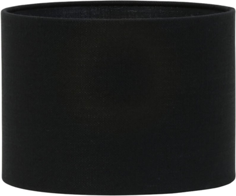 Lampenschirm - Livigno - schwarz - textil - ø - Light&living