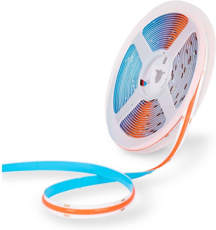 Barcelona Led - cob LED-Streifen 24V dc - 12W/m - 8mm - IP20 - 5 m Rolle - alle