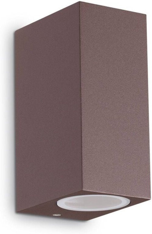 Ideal Lux - Up - 2 Licht Wand Licht Kaffee