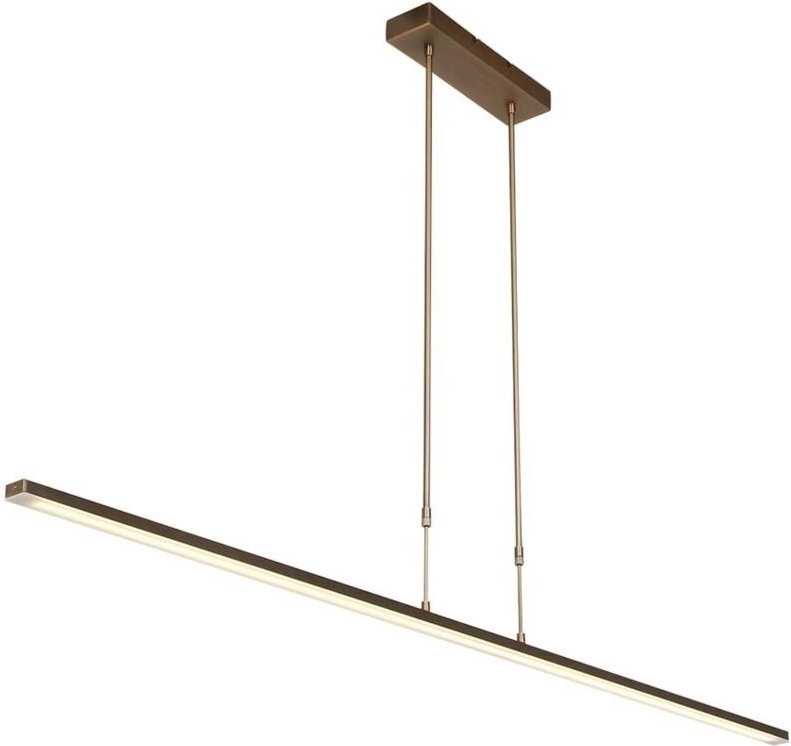 Sienna Zelena Led Einbau-Pendelleuchte Deckenleuchte Bronze gebürstet, Kunststoff matt