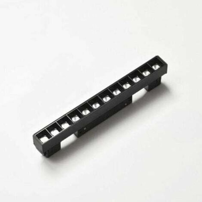 LED-Schienenleuchte 48V DC 12W SCHWARZ - Warmweiß 2300K - 3500K - SILAMP