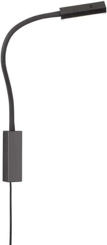 Fischer&honsel - led Leseleuchte & Bettleuchte raik Schwarz dimmbar, Breite 4cm