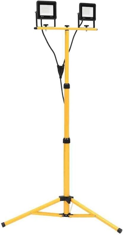 LED-Fluter mit Stativ 2x20 w Warmweiß Vidaxl