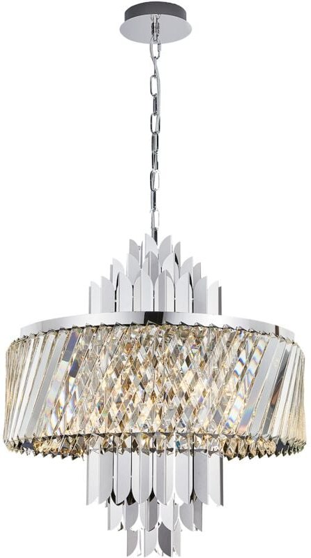 MARGOT CHROME 9xE14 Kronleuchter