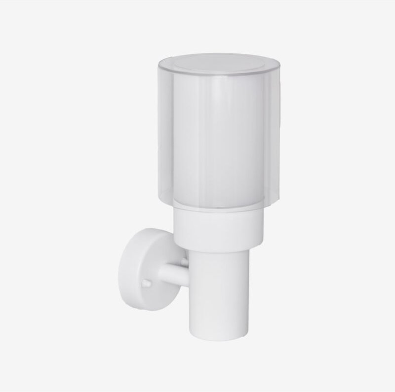 Vantol Außenwandleuchte aus Edelstahl Weiss - Sklum