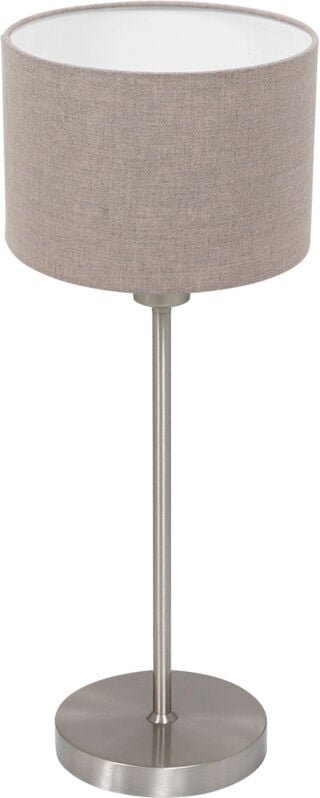 Mexlite - tischlampe - Noor - grau stahl - metall textil -