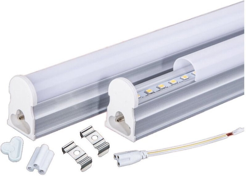 Trade Shop Traesio - Trade Shop - T5 Neon-LED-Röhrchen 6 10 15 18 w Watt 30 60 90 120 cm Kaltes Licht Natürlich Warm - T...