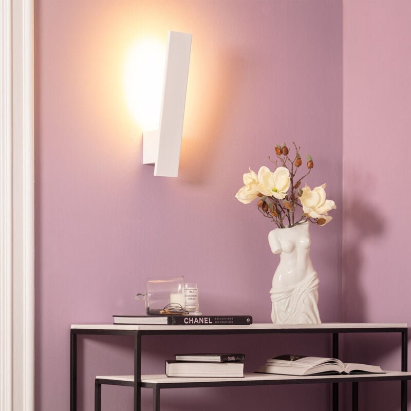 LED-Wandleuchte Naya 9W Weiss 3000K Warmweiß