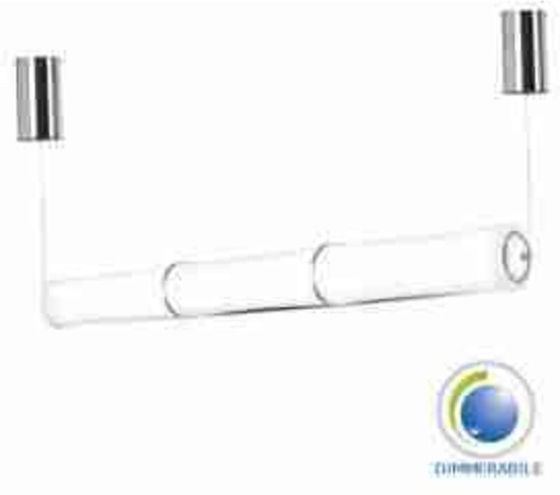 LED3979 VT-7072 30W LED-Flutlicht G8, schwarzes Gehäuse, 4000K, Effizienz 185 LM/W (Nutzlichtstrom 157 LM/W)