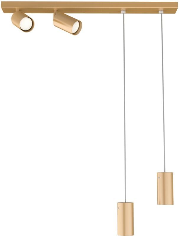 Hybrid 4XGU10 monocolore opaco