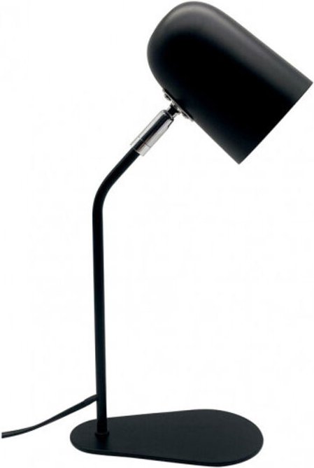 Fabrilamp - Verstellbare und schwenkbare didac Schreibtischlampe 1xe14 schwarz 40x10x20 cm