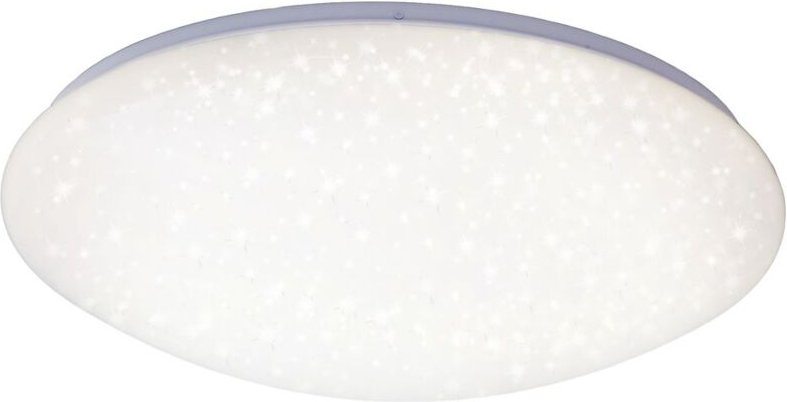 Briloner - led Deckenleuchte mit Sternendekor Deckenlampe 24W ø 49cm Weiß