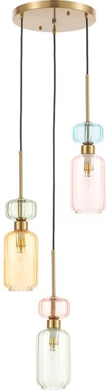 Hängelampe Molly 3 E14 Mehrfarbig Milagro ML1825