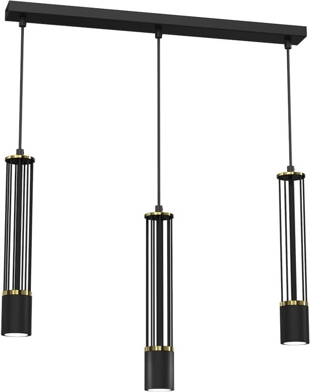 Milagro ESTILO MLP8410 schwarze Kronleuchter-Pendelleuchte