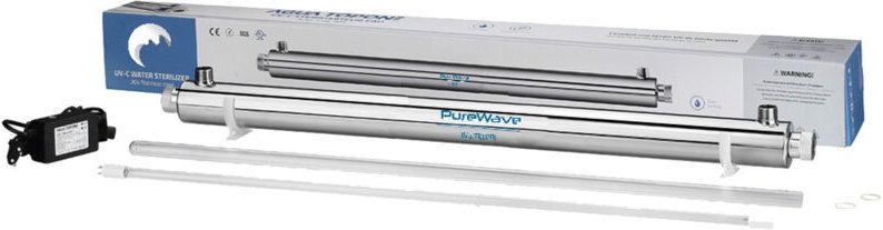Purewave - 25W uv Sterilisator (1,8 m3/St.) mit Philips Glühlampe + Vorschaltgerät einbaufertig 2