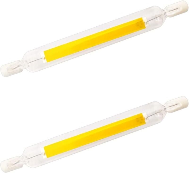10 W R7s LED-Lampe, 118 mm, COB-Filament, Kaltweiß 6000 K, 220 V, Doppelsockel, J118 LED-Linearröhre, 360 Grad, nicht di...