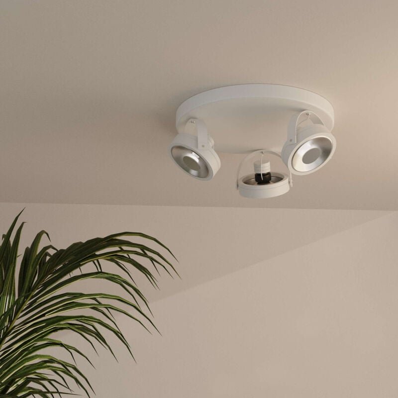 Dreifach-Deckenleuchte 'iris 3' - 3 x AR111 GU10