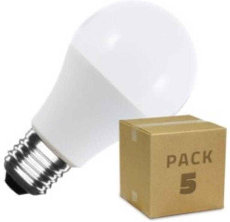 5er-Pack LED-Glühbirnen E27 10W 1000lm A60 No Flicker 4000K Neutralweiß