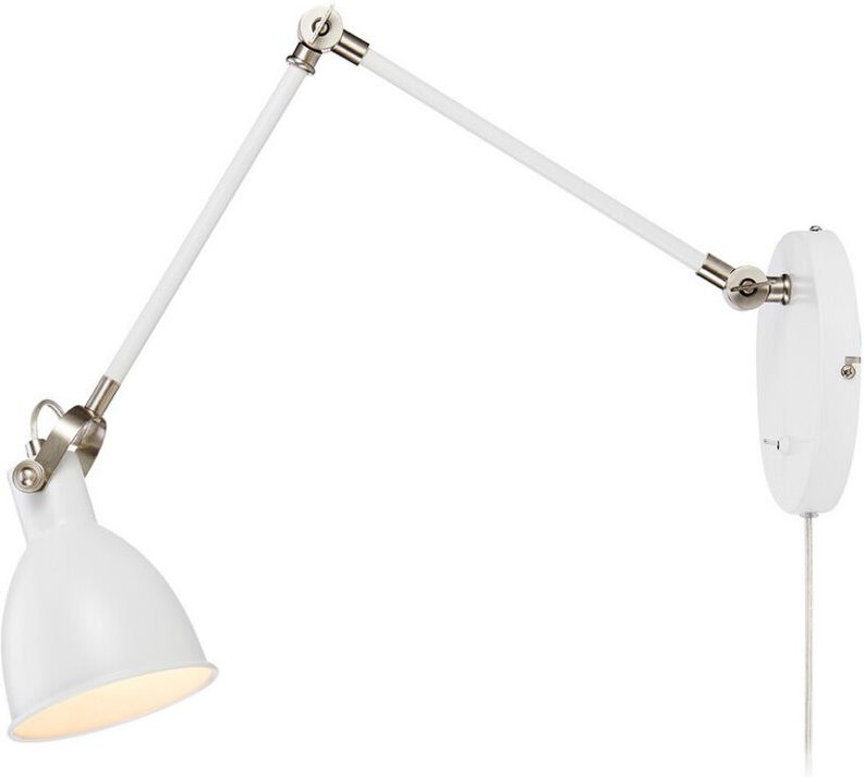 House Verstellbare Dome Wand-Arbeitsleuchte Weiß, Stahl - Markslojd