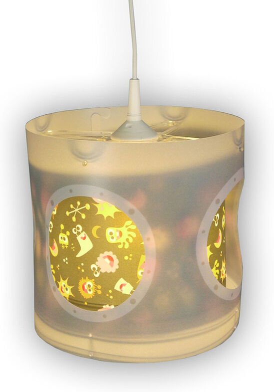 LED Kinderzimmer Deckenleuchte Lampenschirm drehend Lichteffekte