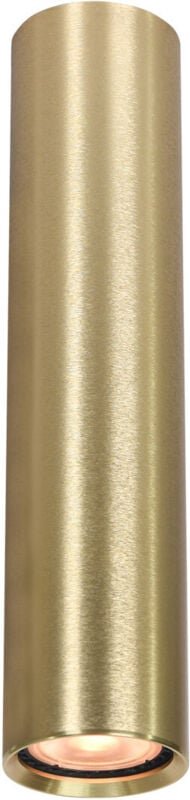 Moderner goldener runder Deckenstrahler 24 cm für Küche Wohnzimmer 1xGU10 10W LOPUS Italux