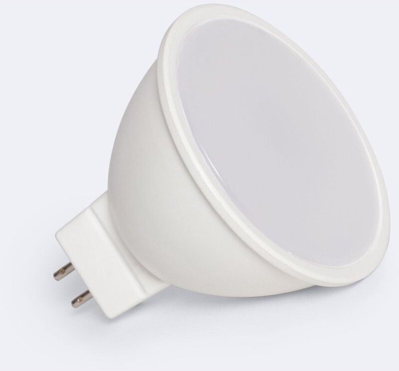 Efectoled - LED-Glühbirne 12/24V GU5.3 6W 550 lm MR16 No Flicker 3000K Warmweiß